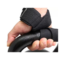 Cargar imagen en el visor de la galería, Straps para Pesas negro