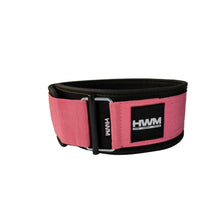 Cargar imagen en el visor de la galería, Cinturón de Halterofilia Recto Rosa | HWM