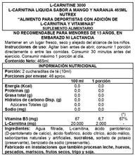 Cargar imagen en el visor de la galería, L-Carnitine 3000 473 ml - Nutrex