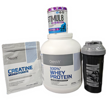 Cargar imagen en el visor de la galería, Pack Proteina 100% Whey 2000g + Creatina 500g + Stimul8 + Shaker De Regalo 🎁