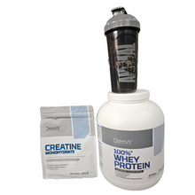 Cargar imagen en el visor de la galería, Pack Proteina 100% Whey 2000g + Creatina Monohidratada 500g + Shaker de Regalo 🎁