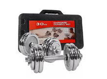 Cargar imagen en el visor de la galería, SET 30KG MALETÍN CAST IRON | PLATEADO