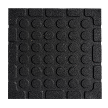 Cargar imagen en el visor de la galería, PISO DE CAUCHO GYM 50 X 50 X 2 CM