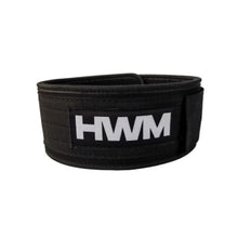 Cargar imagen en el visor de la galería, Cinturón de Halterofilia Recto negro | HWM