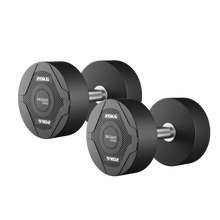 Cargar imagen en el visor de la galería, PAR DE MANCUERNAS REDONDAS PU 2.5 KG - 50 KG