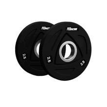Cargar imagen en el visor de la galería, Pack Discos Rubber ProMachine 55 kilos + Barra Olímpica de 1.50 Metros