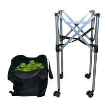 Cargar imagen en el visor de la galería, Carro Plegable Porta Pelotas de Tenis con Ruedas Muuk