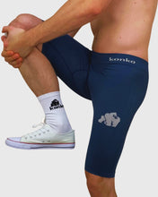 Cargar imagen en el visor de la galería, ECO CALZA CORTA COMPRESION AZUL