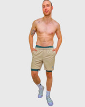 Cargar imagen en el visor de la galería, ECO CALZA CORTA COMPRESION VERDE