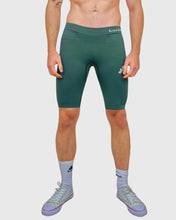 Cargar imagen en el visor de la galería, ECO CALZA CORTA COMPRESION VERDE