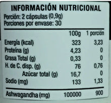 Cargar imagen en el visor de la galería, Ashwagandha KSM-66 Extremo Sur