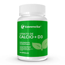 Cargar imagen en el visor de la galería, Citrato de Calcio + D3 Extremo Sur