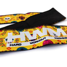 Cargar imagen en el visor de la galería, MUÑEQUERAS CROSSFIT CALISTENIA | HWM- AMARILLO