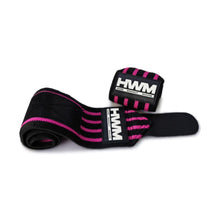 Cargar imagen en el visor de la galería, MUÑEQUERAS ELÁSTICAS | HWM - ROSA