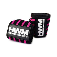 Cargar imagen en el visor de la galería, MUÑEQUERAS ELÁSTICAS | HWM - ROSA