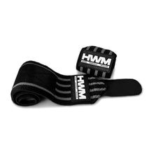 Cargar imagen en el visor de la galería, MUÑEQUERAS ELÁSTICAS | HWM - NEGRAS