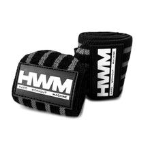 Cargar imagen en el visor de la galería, MUÑEQUERAS ELÁSTICAS | HWM - NEGRAS