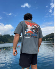 Cargar imagen en el visor de la galería, POLERA OVER SIZE PROFE JOAKO GRIS