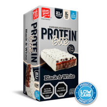 Cargar imagen en el visor de la galería, CAJA PROTEIN BITE BLACK & WHITE YOUR GOAL (4 UNID)