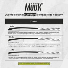 Cargar imagen en el visor de la galería, Palo de Hockey Cesped Muuk Osorno