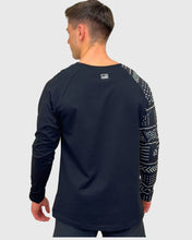 Cargar imagen en el visor de la galería, POLERA MANGA LARGA NEGRA AFRICA