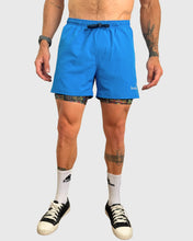 Cargar imagen en el visor de la galería, ECO SHORT 2 EN 1 QUECHUA AZULINO