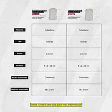Cargar imagen en el visor de la galería, Red de Futbolito Muuk 2.0 mm (5 X 2 X 1.2)