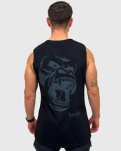 Cargar imagen en el visor de la galería, SUDADERA TANK WILD BLUR NEGRA KONKO