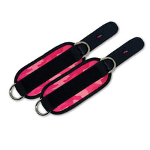 Cargar imagen en el visor de la galería, Tobilleras para polea ejercicio de Glúteos | ORXFIT- PINK CAMO