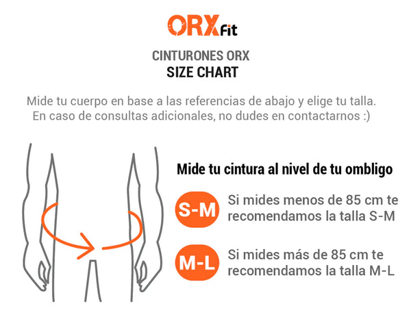 Cinturón de Lastre ORXFIT Classic