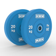 Cargar imagen en el visor de la galería, Bumper Plates Classic Color 20kg (Par) | HWM