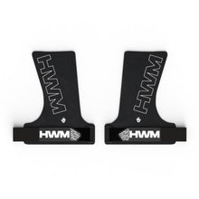 Cargar imagen en el visor de la galería, Calleras De Cuero Sin Orificios (Par) Negro/Rojo | HWM