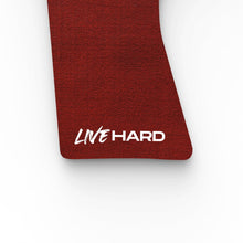 Cargar imagen en el visor de la galería, Calleras De Cuero Sin Orificios (Par) Negro/Rojo | HWM