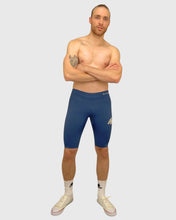 Cargar imagen en el visor de la galería, ECO CALZA CORTA COMPRESION AZUL