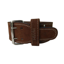 Cargar imagen en el visor de la galería, Cinturón de levantamiento de pesas de cuero resistente | HWM