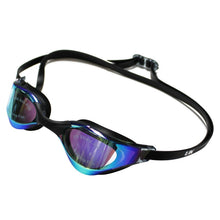 Cargar imagen en el visor de la galería, LENTE DE NATACION COMPETENCIAS UKTIME BLACK-MIRROR