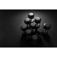Cargar imagen en el visor de la galería, Mancuernas Hexagonales de Caucho 30kg (Par)