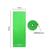 Cargar imagen en el visor de la galería, Mat De Yoga 6mm | Mindfullness Verde
