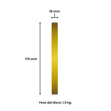 Cargar imagen en el visor de la galería, Pack 15kg Discos Fraccionales | HWM | HWM