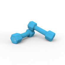 Cargar imagen en el visor de la galería, Par Mancuernas de Neopreno 2kg