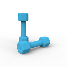 Cargar imagen en el visor de la galería, Par Mancuernas de Neopreno 2kg