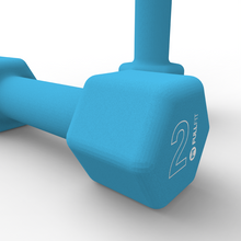Cargar imagen en el visor de la galería, Par Mancuernas de Neopreno 2kg