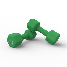 Cargar imagen en el visor de la galería, Par Mancuernas de Neopreno 4kg
