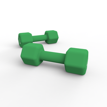 Cargar imagen en el visor de la galería, Par Mancuernas de Neopreno 4kg