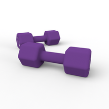 Cargar imagen en el visor de la galería, Par Mancuernas de Neopreno 5kg