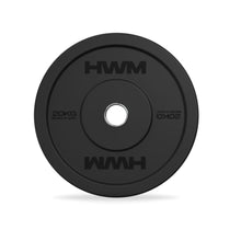 Cargar imagen en el visor de la galería, Discos olimpicos - Bumper Plates 20kg (Par) EC Series | HWM