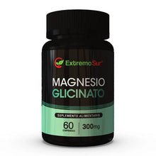 Cargar imagen en el visor de la galería, Magnesio Glicinato 300 mg Extremo Sur