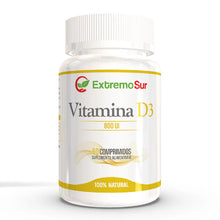 Cargar imagen en el visor de la galería, Vitamina D3 800 UI extremo sur
