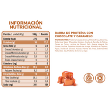 Cargar imagen en el visor de la galería, CAJA PROTEIN SNACK RICH CARAMEL