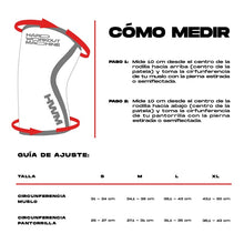 Cargar imagen en el visor de la galería, Rodilleras De Neopreno Black 5mm (Par) | HWM